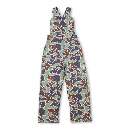 Straps mint camo baby boys hunting overalls