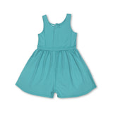 Sleeveless mint kids girls active wear jumpsuit