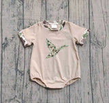 Short sleeves camo duck baby boy summer romper