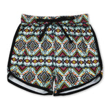 Aztec western adult women summer shorts