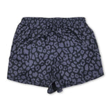 Black leopard adult women summer shorts