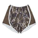 Bottomland camo patchwork baby girls summer shorts