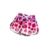 Colorful smile kids girls summer shorts