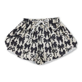 Black bows adult women summer active shorts