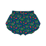 Leopard crocodile adult women team active shorts