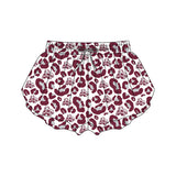 Leopard M dog adult women team active shorts