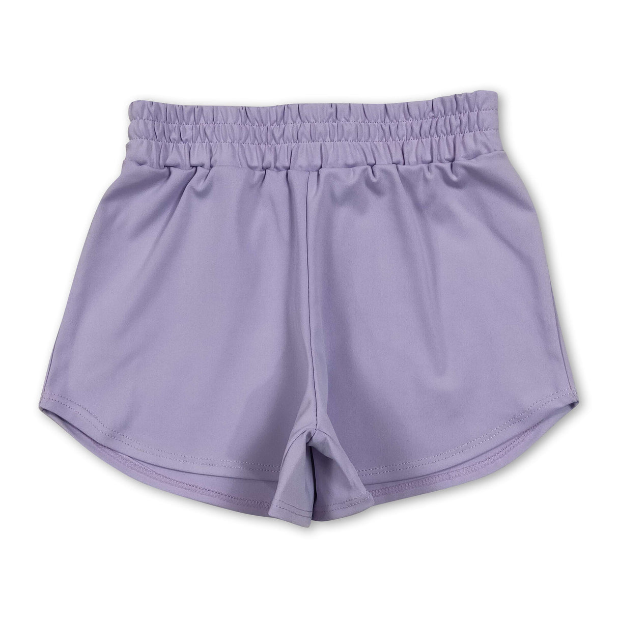 Lavender kids girls summer yoga active shorts