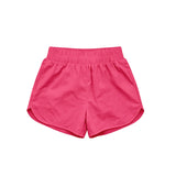 Hot pink kids girls summer yoga active shorts