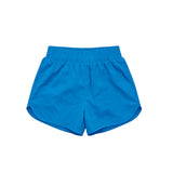 Blue kids girls summer yoga active shorts