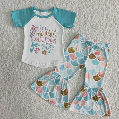 Mermaid scale pants outfits