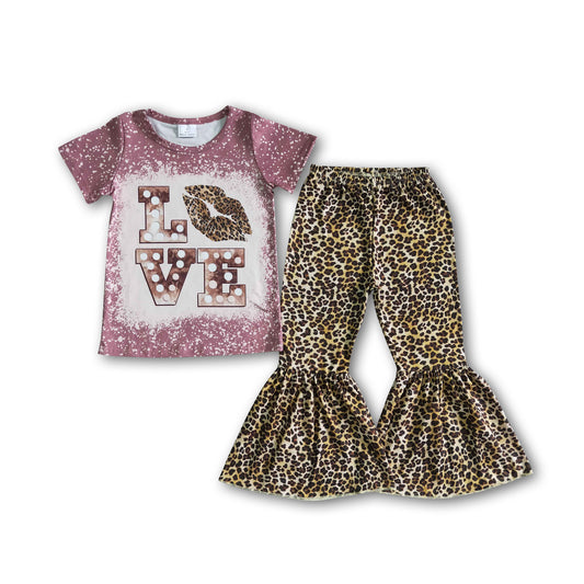 Girl Love Leopard Outfit