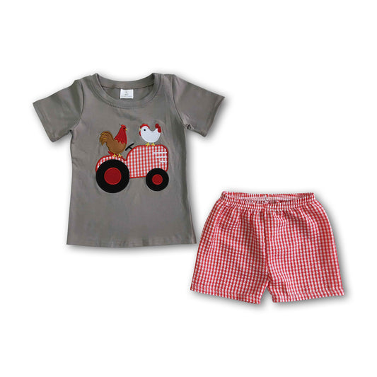 Boy short sleeve shorts outfits – Page 2 – Yawoo Garments