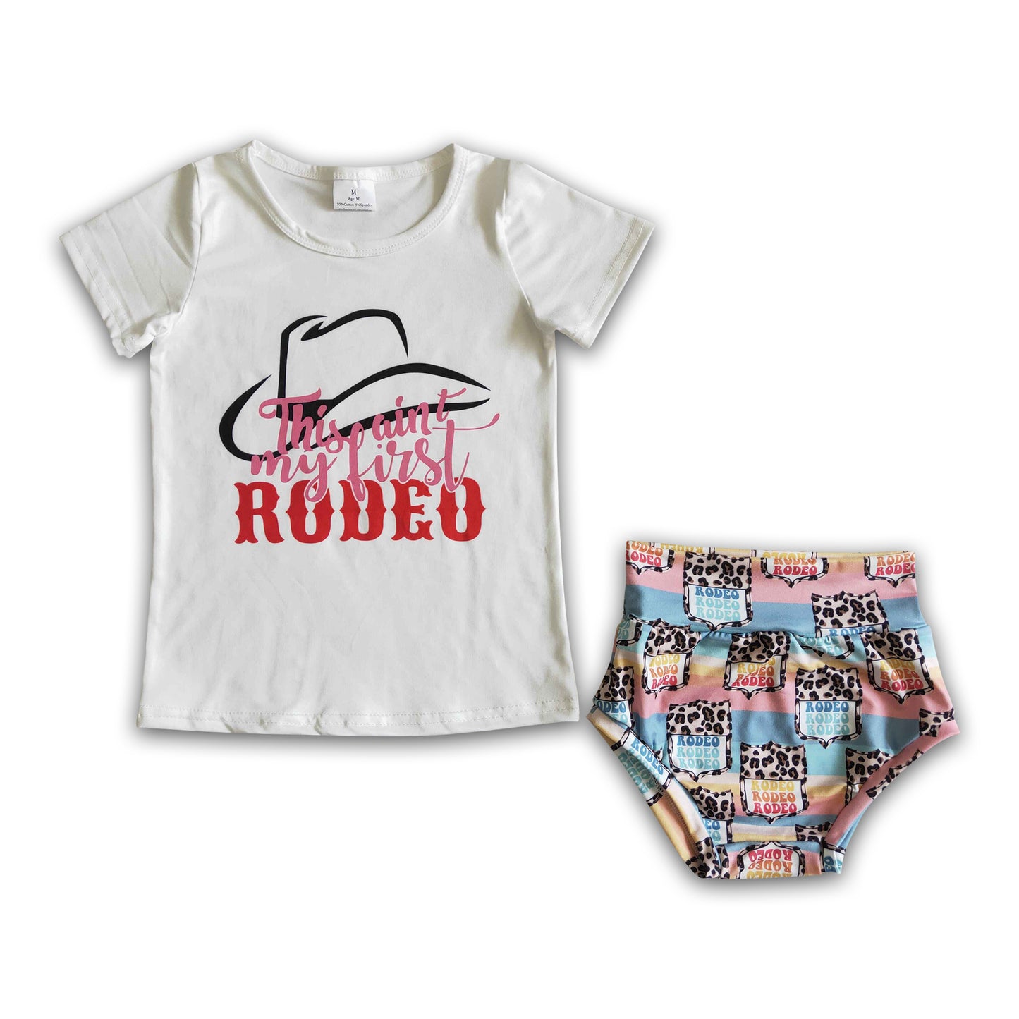 This ain't my first rodeo shirt bummies baby girls clothes
