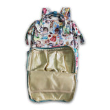 Cute print magic bag backpack