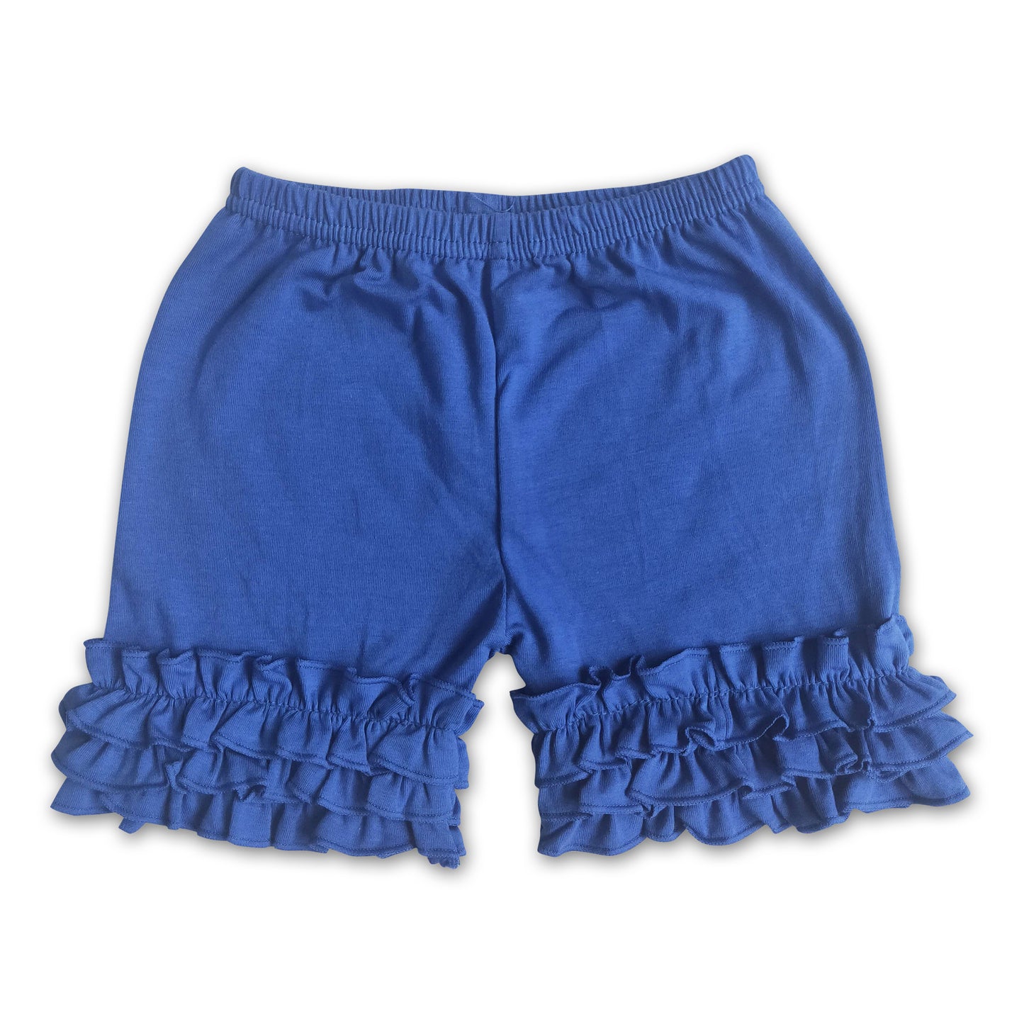 Girl Blue icing ruffle shorts