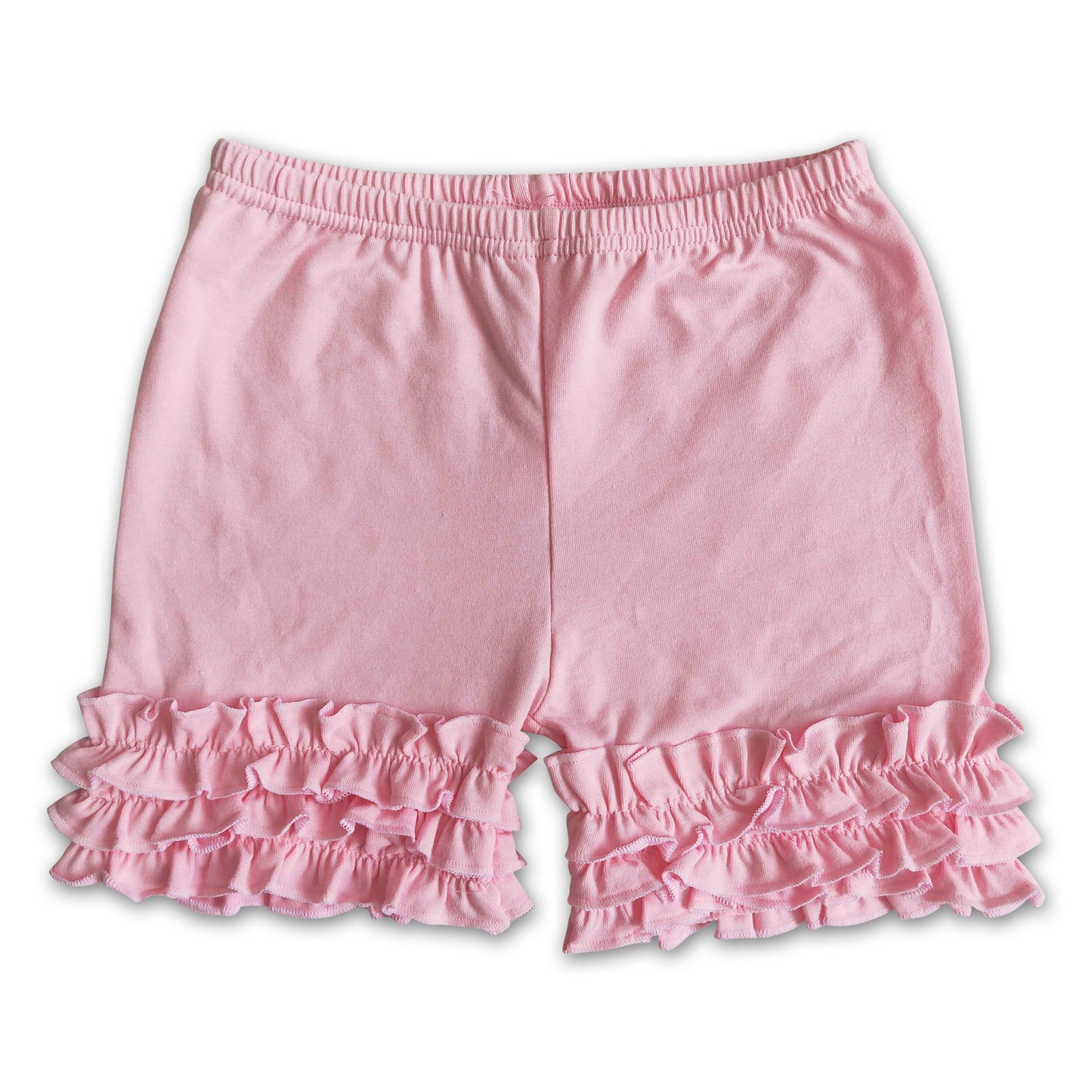 Girl Pink icing ruffle shorts