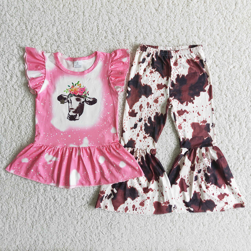 Girl Cow Print Outfit