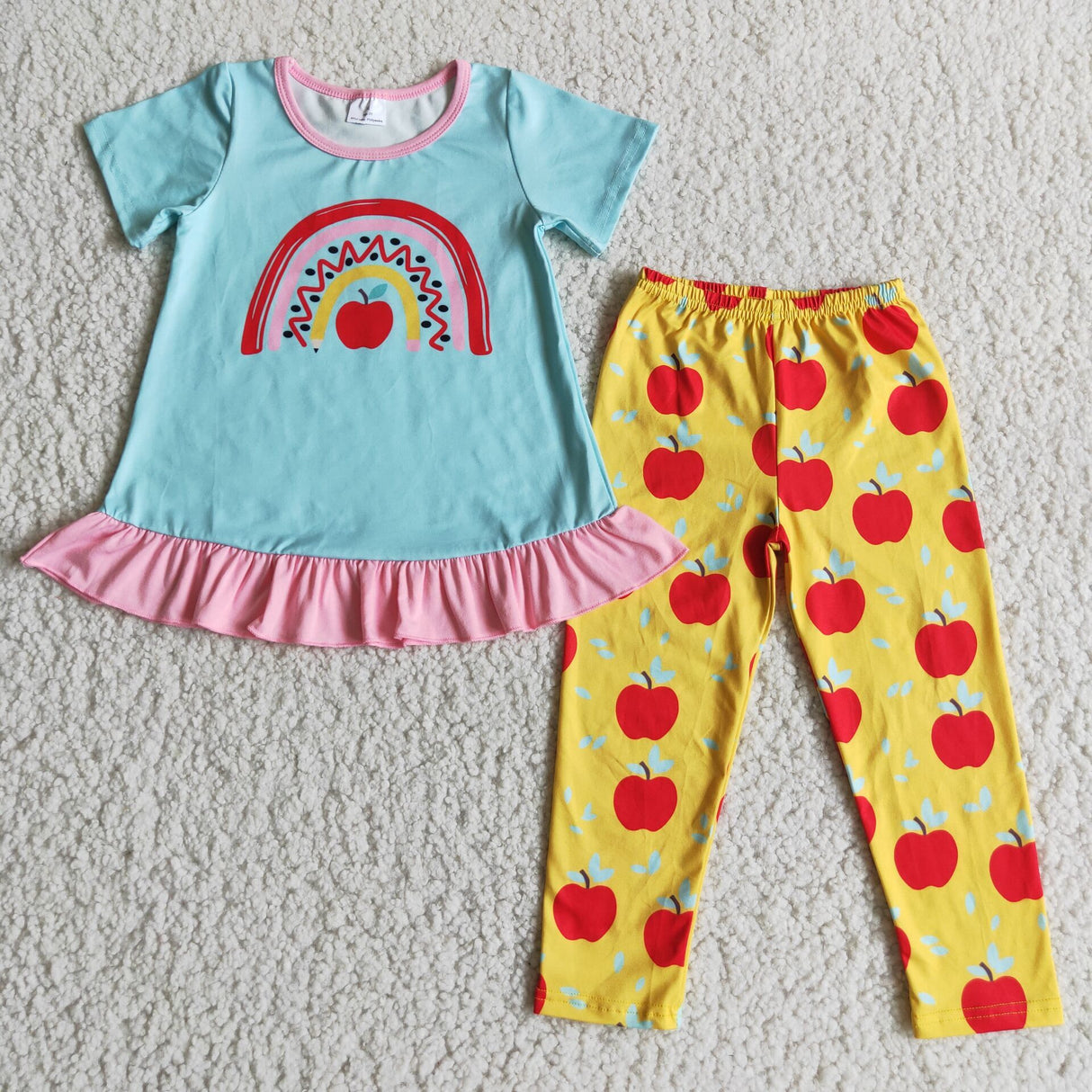 Girl Rainbow Apple Outfits
