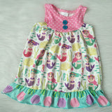 Girl Pink Fish Dress