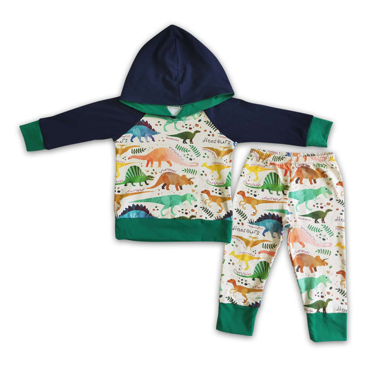 Boy Dinosaur Hoodies Outfit