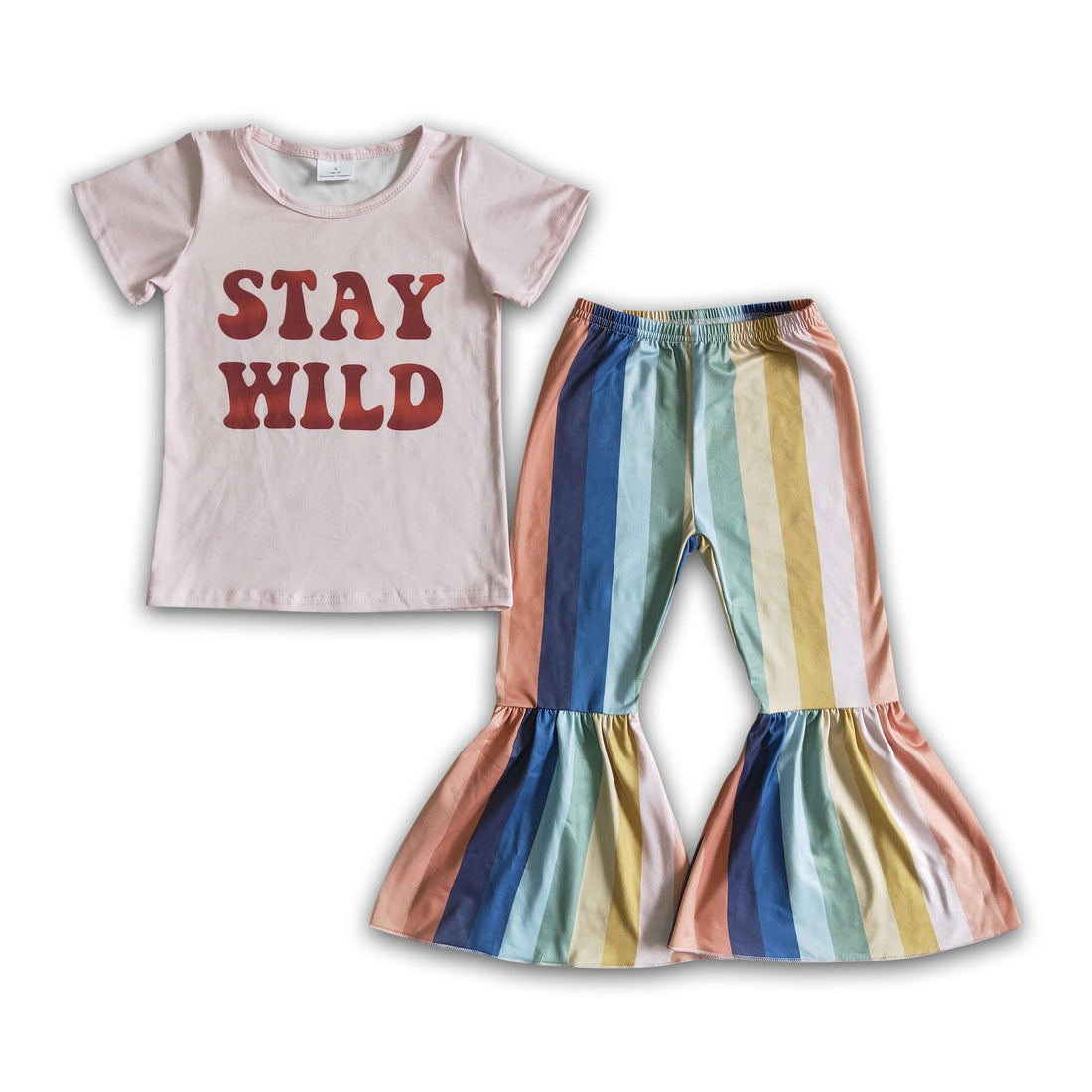 Girl Stay Wild Striped Outfit – Yawoo Garments
