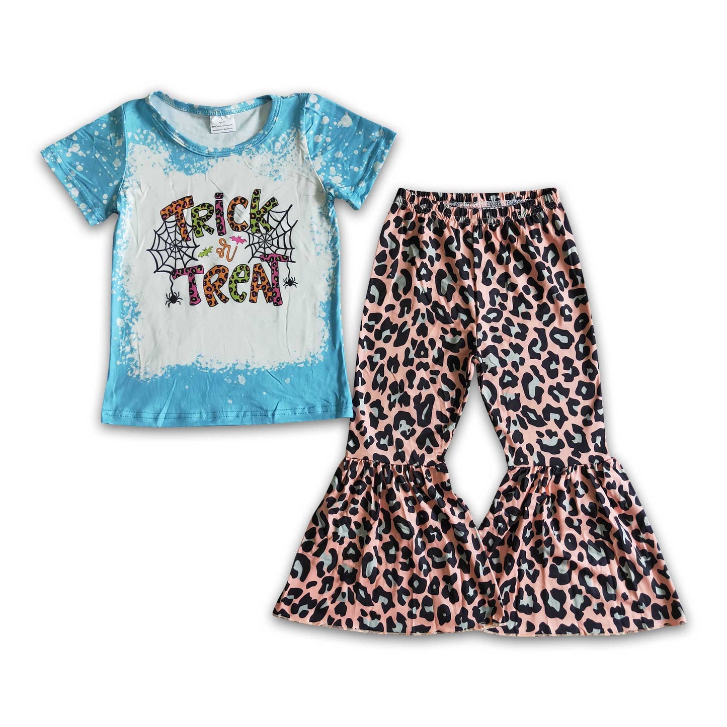 Girl Trick Treat Leopard Outfit