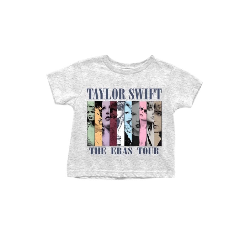 MOQ 3 short sleeves ears singer girls shirt