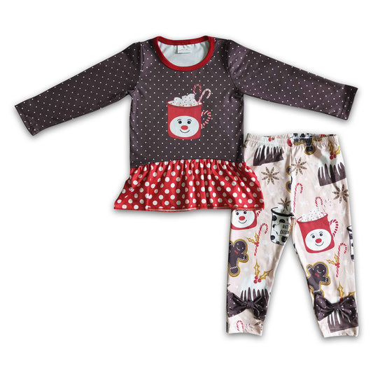 Teacup Polka dot Christmas Clothing