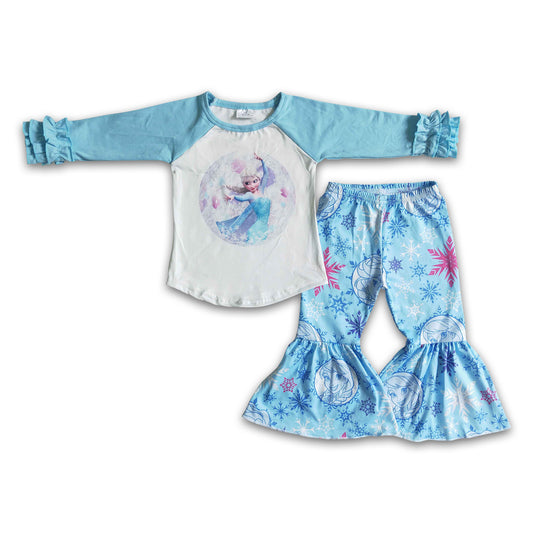 Long sleeve princess wholesale girls clothing