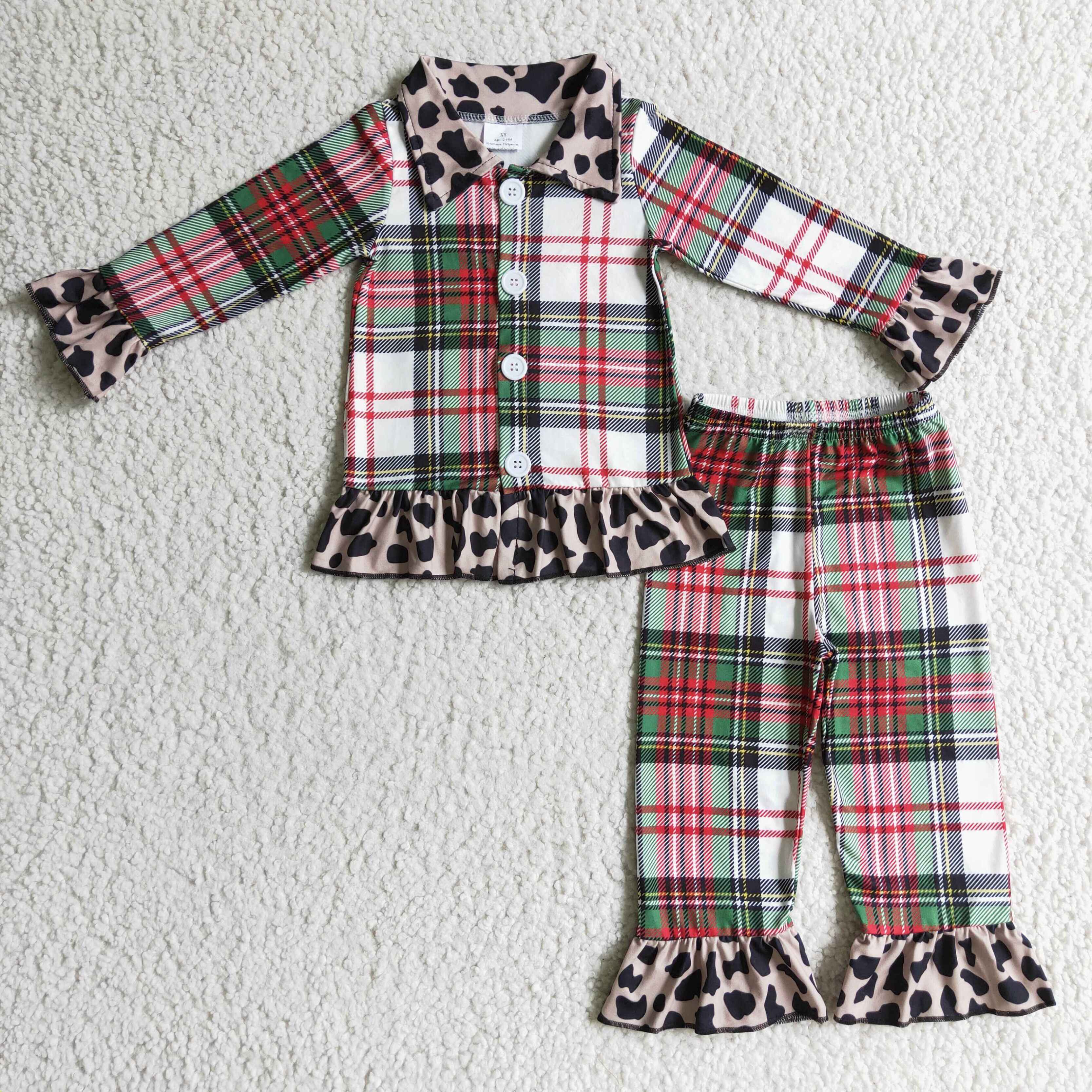 Christmas discount leopard pajamas