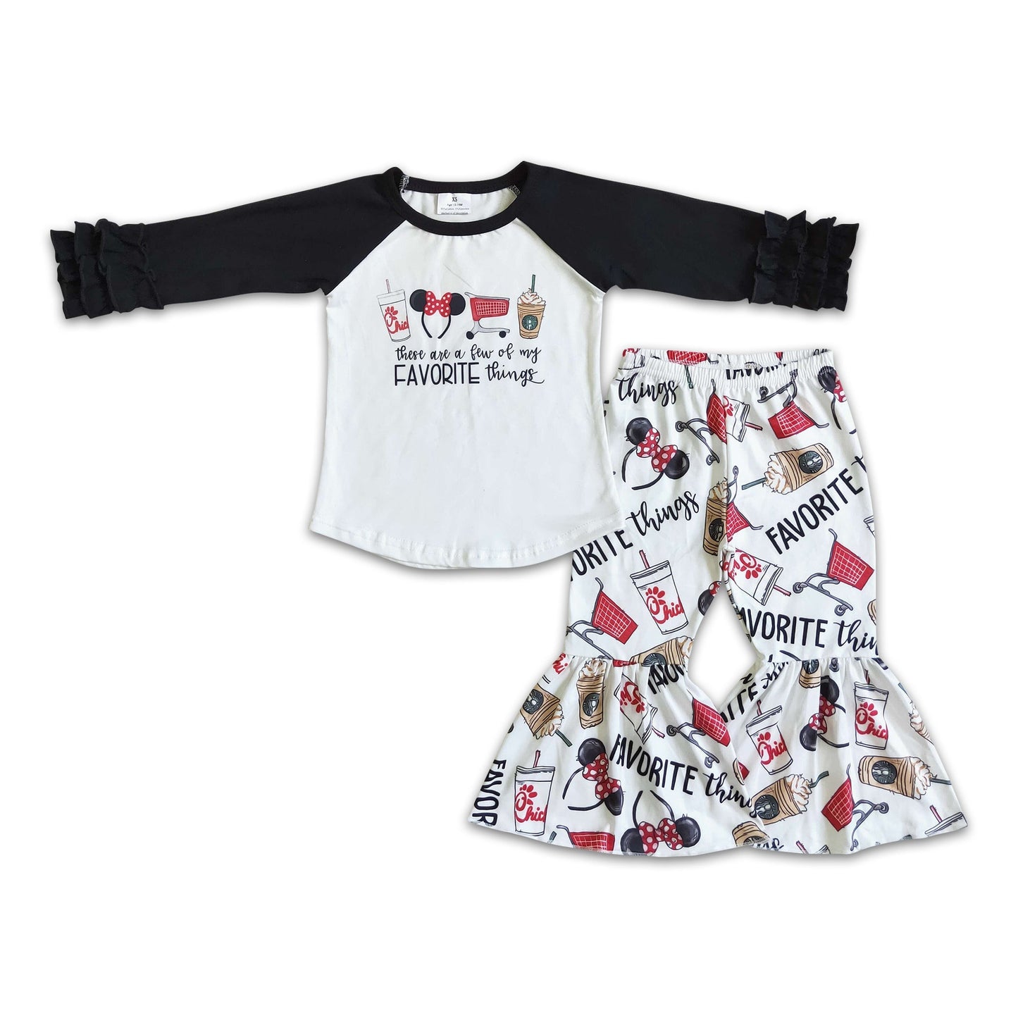 These are a few of my favorite things snacks little girls clothing