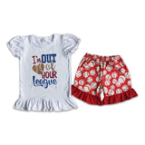 I'm out of your league baseball outfits