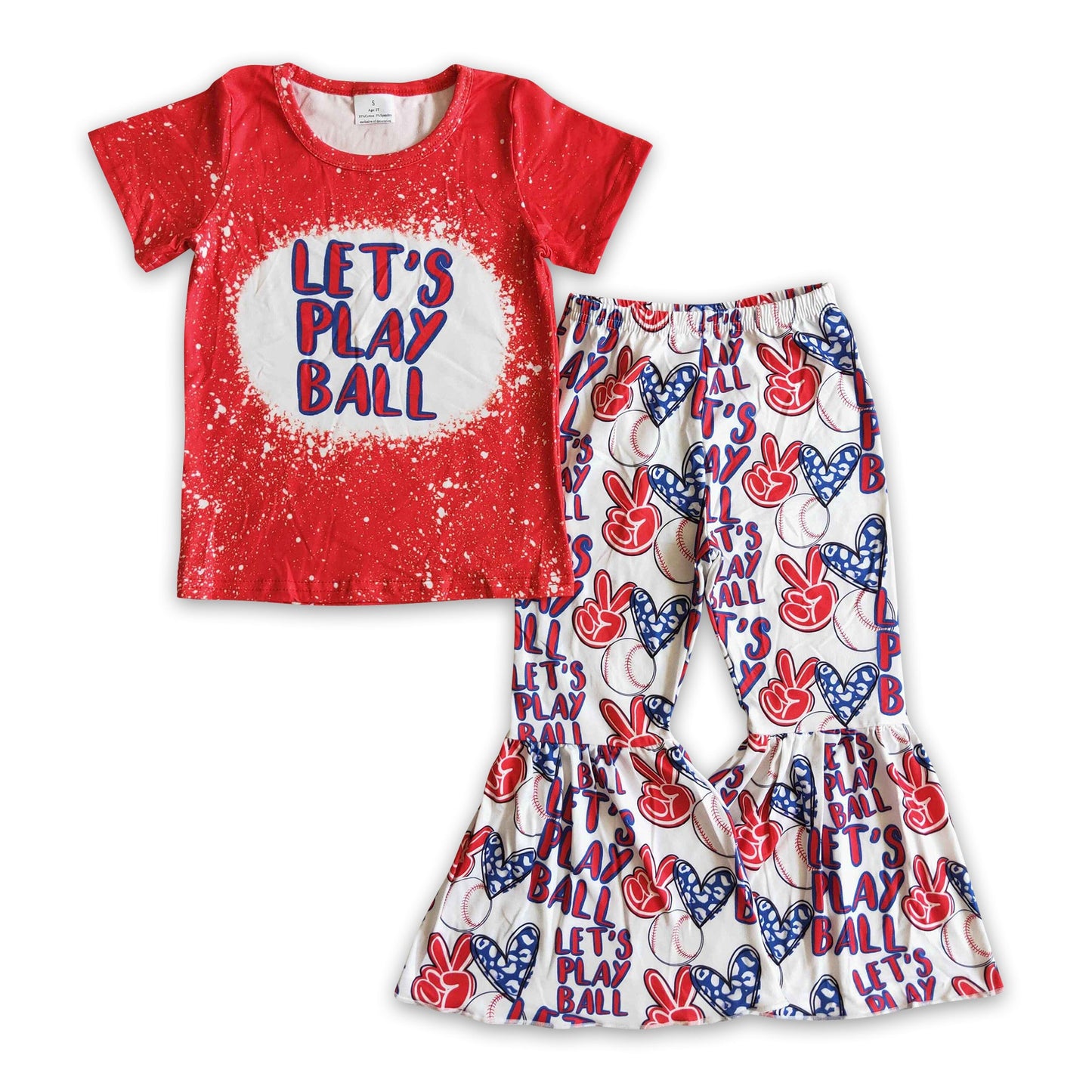 Let's play ball girls boutique game clothing