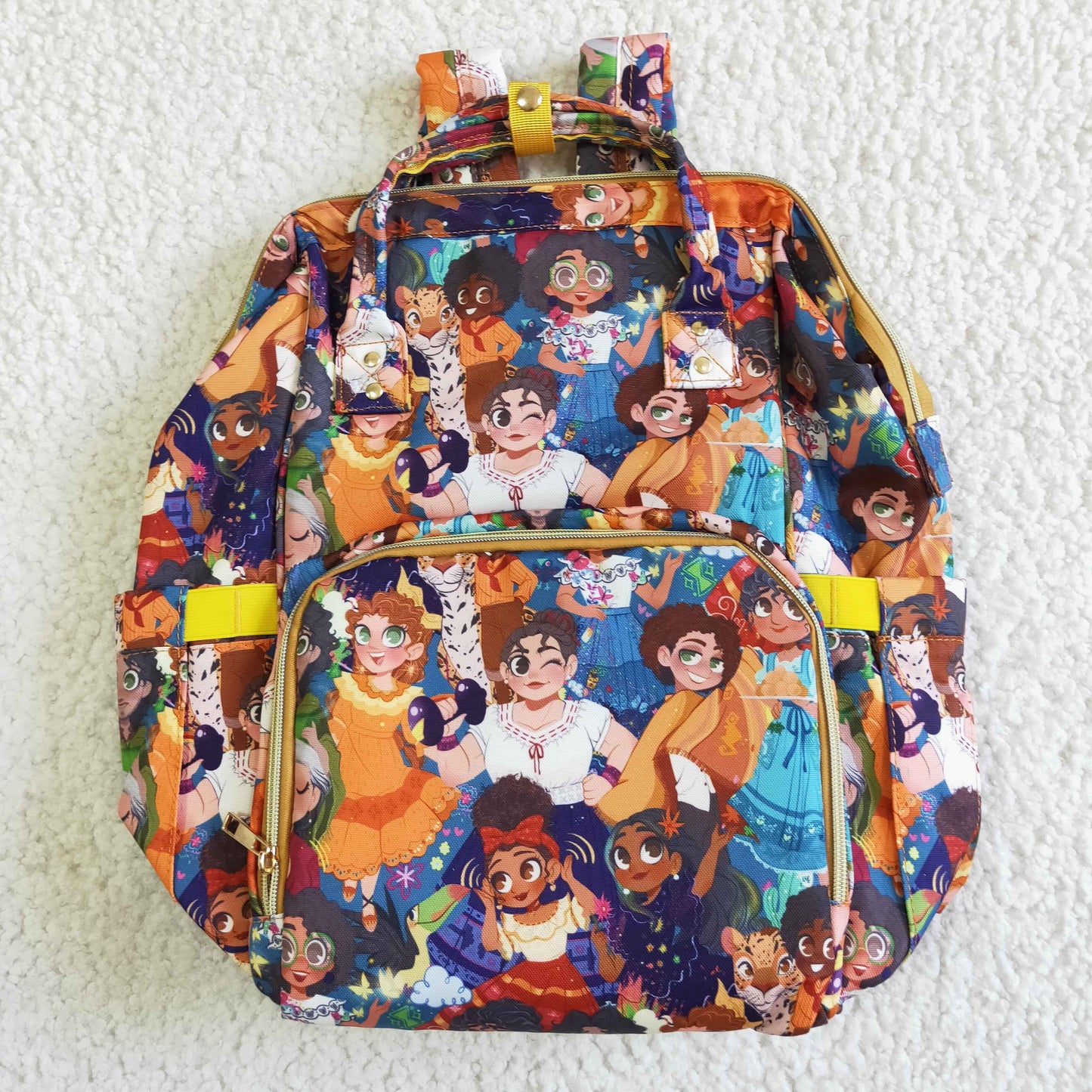 Cute magic brown bag backpack