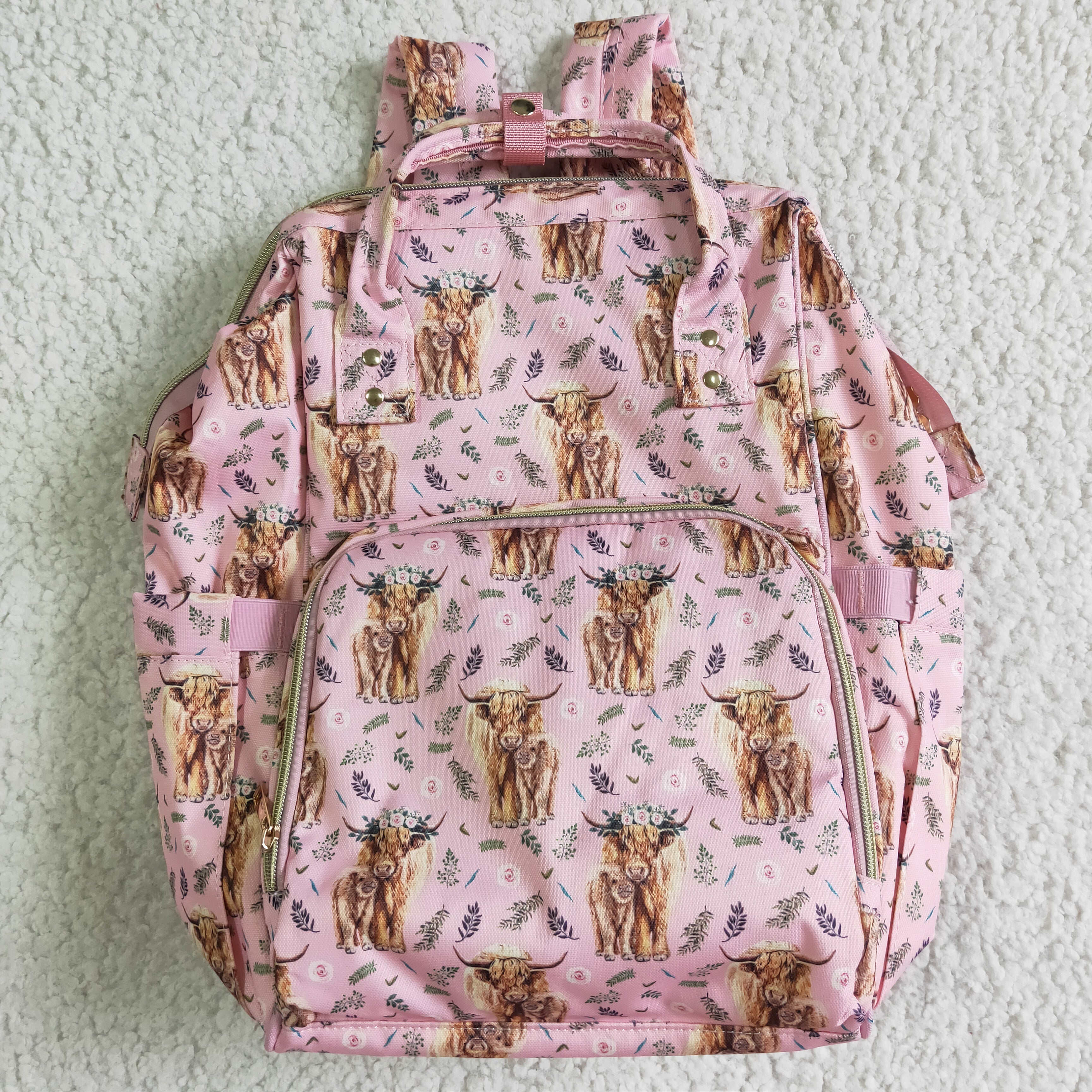 Girly diaper bag discount backpack