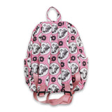 Pink cow floral western backpack kids girls back to school bags