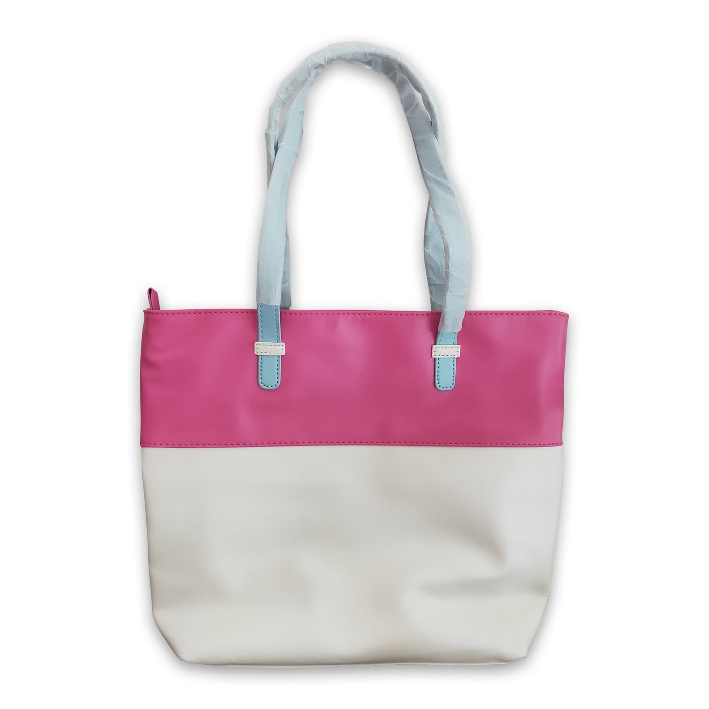 Hot pink leather colorful weekend girls bags