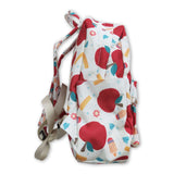 Apple pencil kids back to school backpack