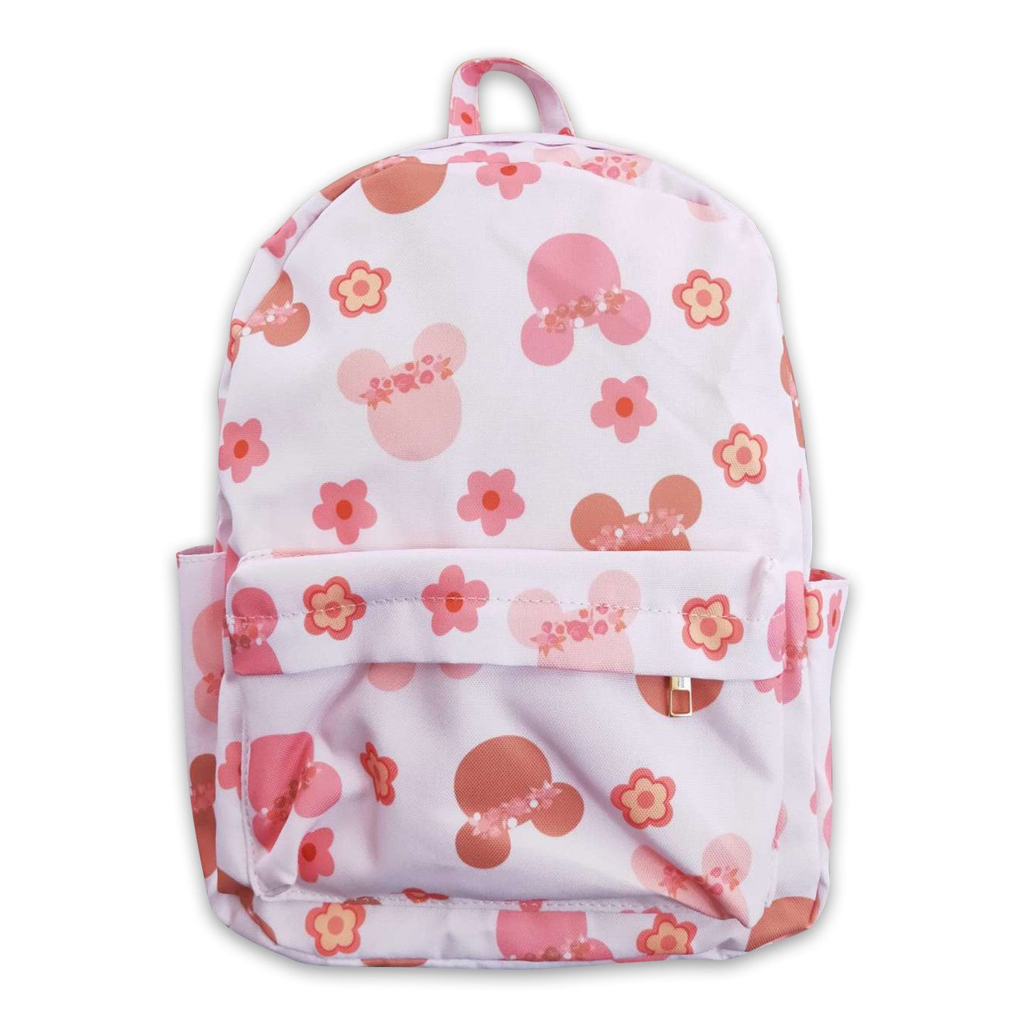 Floral mouse kids girls backpack