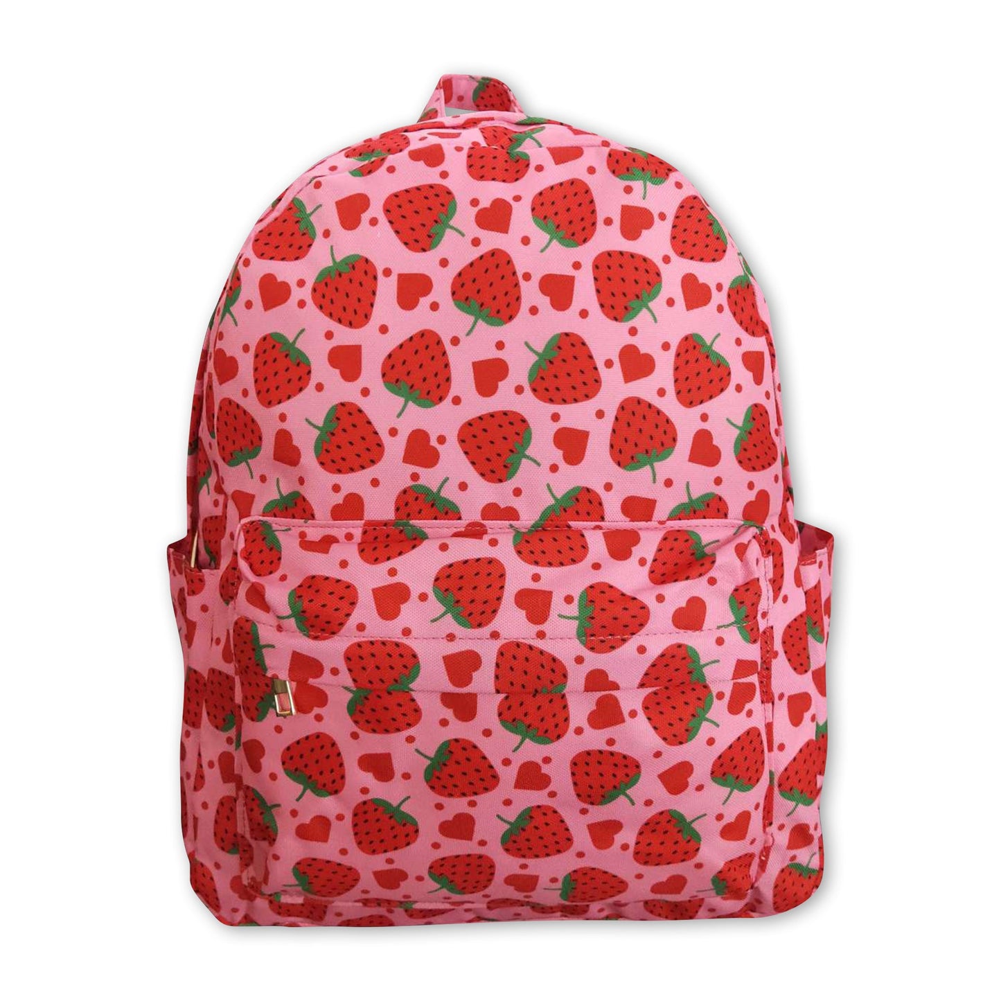 Heart strawberry kids girls backpack