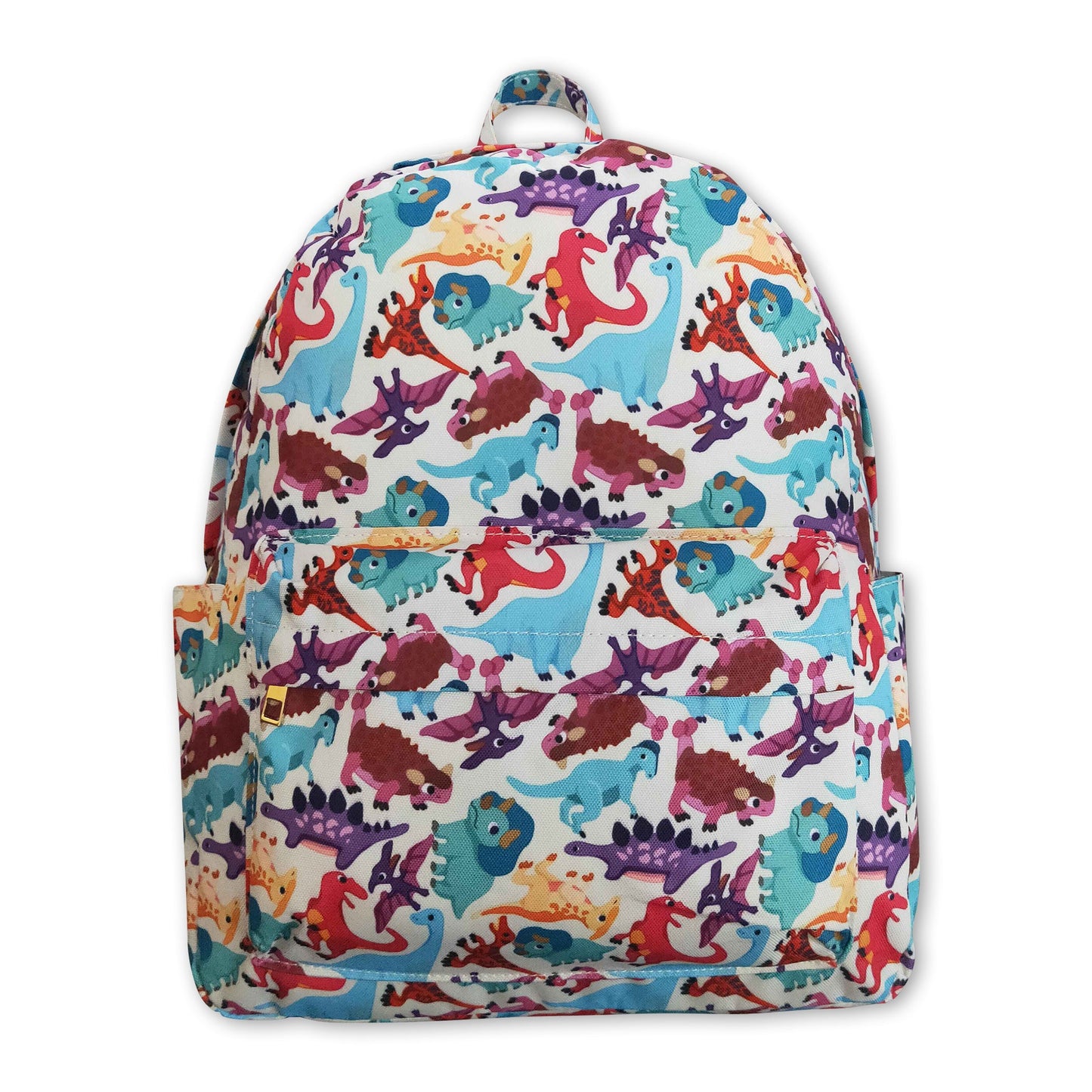 Purple dinosaur kids girls backpack