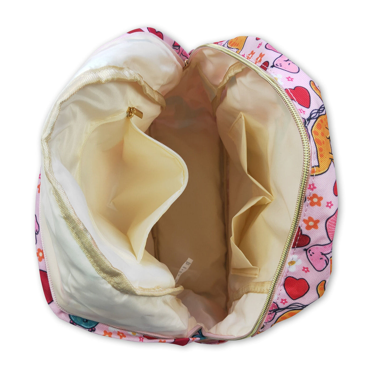 Heart dinosaur kids girls valentine's backpack