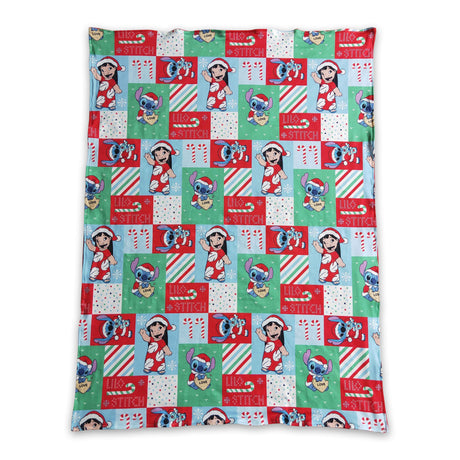 Koala red patchwork baby kids Christmas blankets