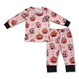Pumpkin long sleeves baby kids Halloween romper