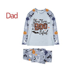 You are boo tiful ghost pumpkin family dad Halloween pajamas