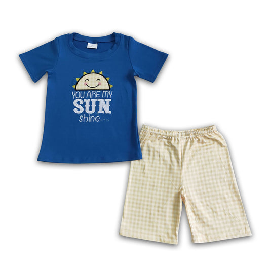 You are my sunshine boy summer outfits