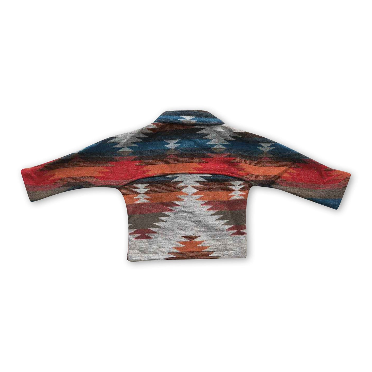 Long sleeves aztec western apparel kids button up flannel