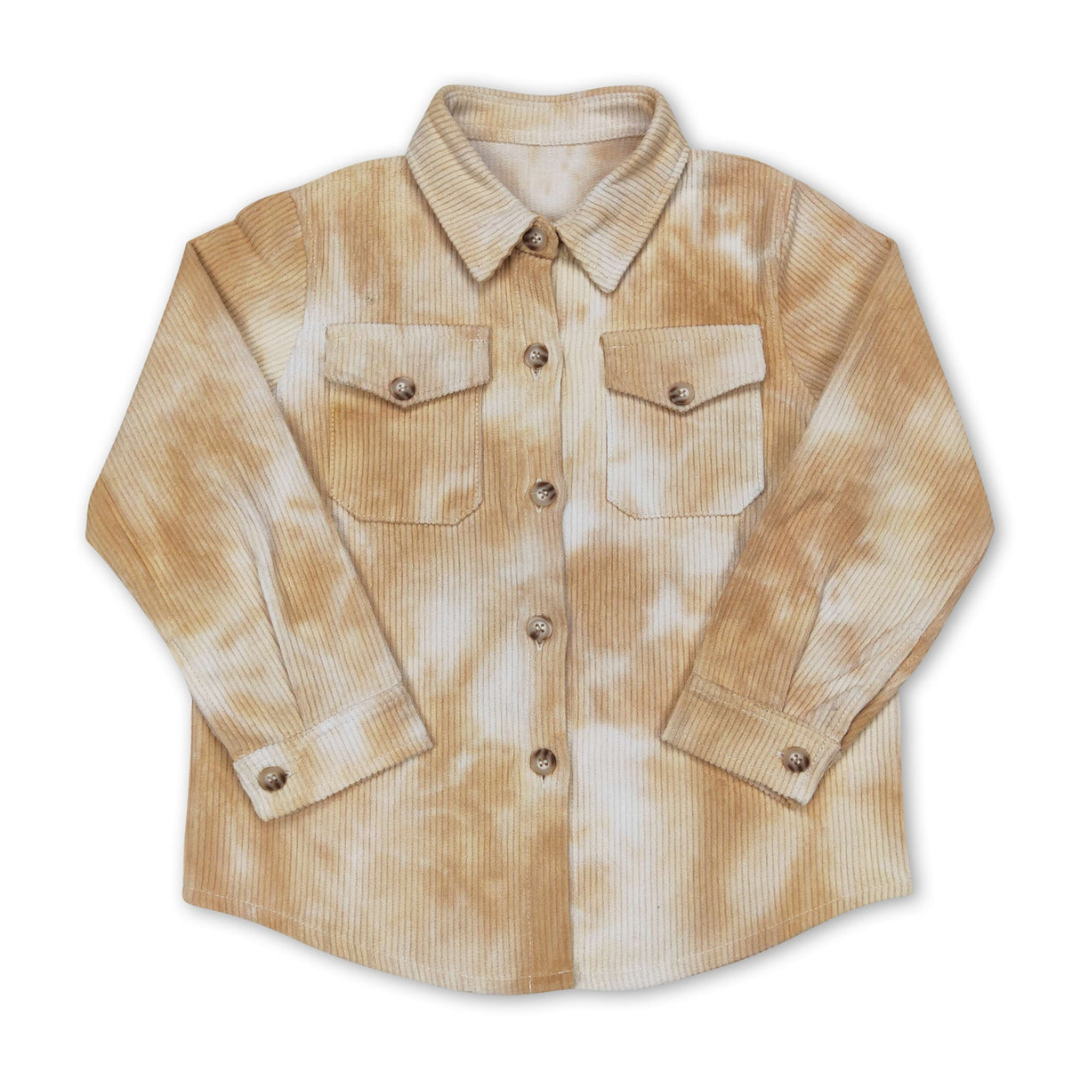 Corduroy white khaki tie dye baby kids fall flannel