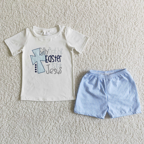 Boy Easter Plaid Outfit