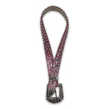 Rhinestones pink baby girls belt